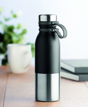 Logo trade advertising product photo of: Double wall flask 600 ml