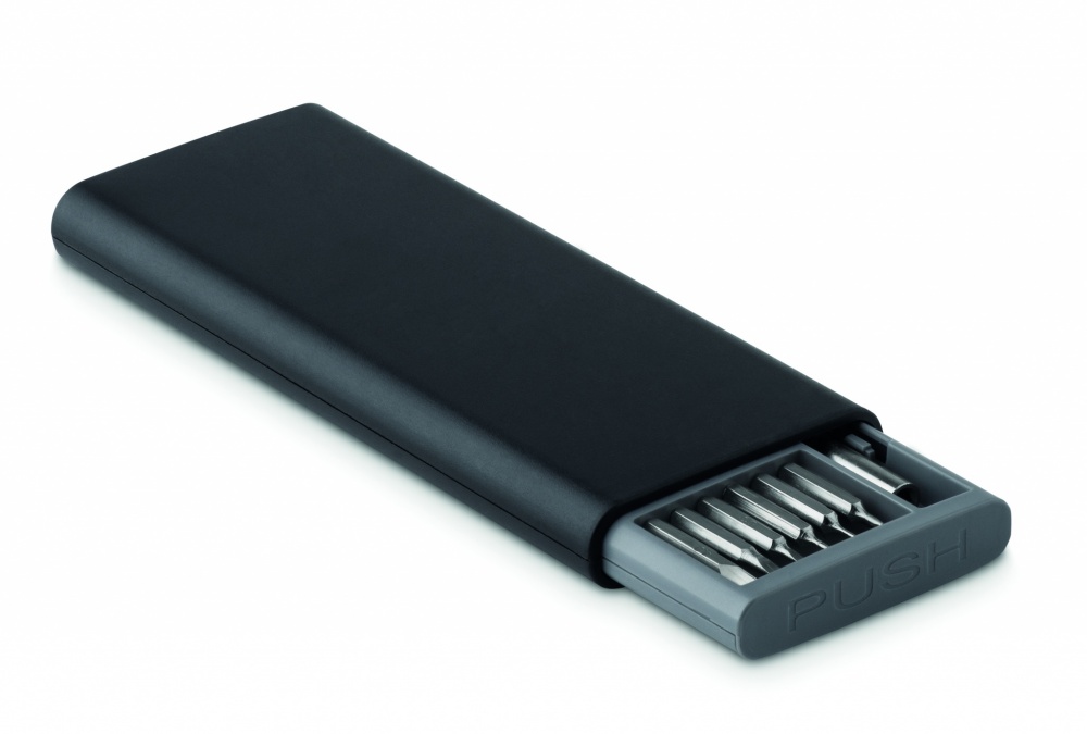 Logo trade promotional gifts image of: 24 screwdriver set in case