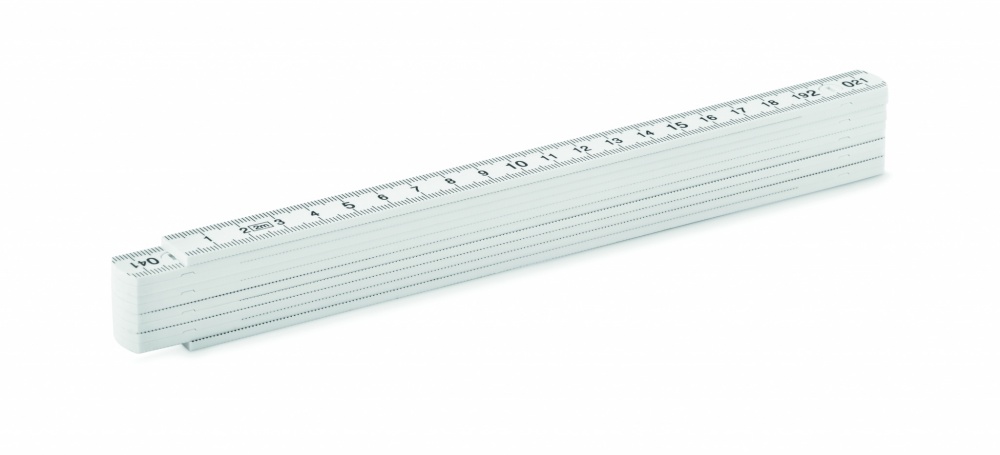Logotrade promotional product picture of: Folding ruler 2m