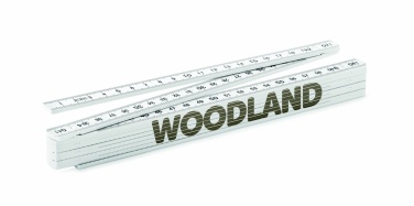 Logo trade advertising product photo of: Folding ruler 2m