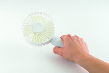 Logo trade promotional gift photo of: USB desk fan with stand 