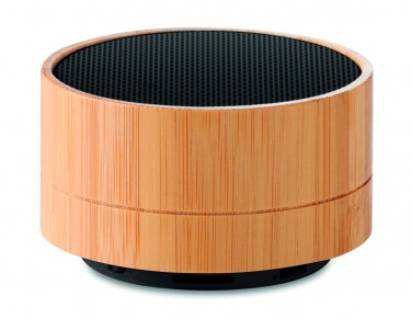 Logotrade promotional items photo of: 3W Bamboo wireless speaker
