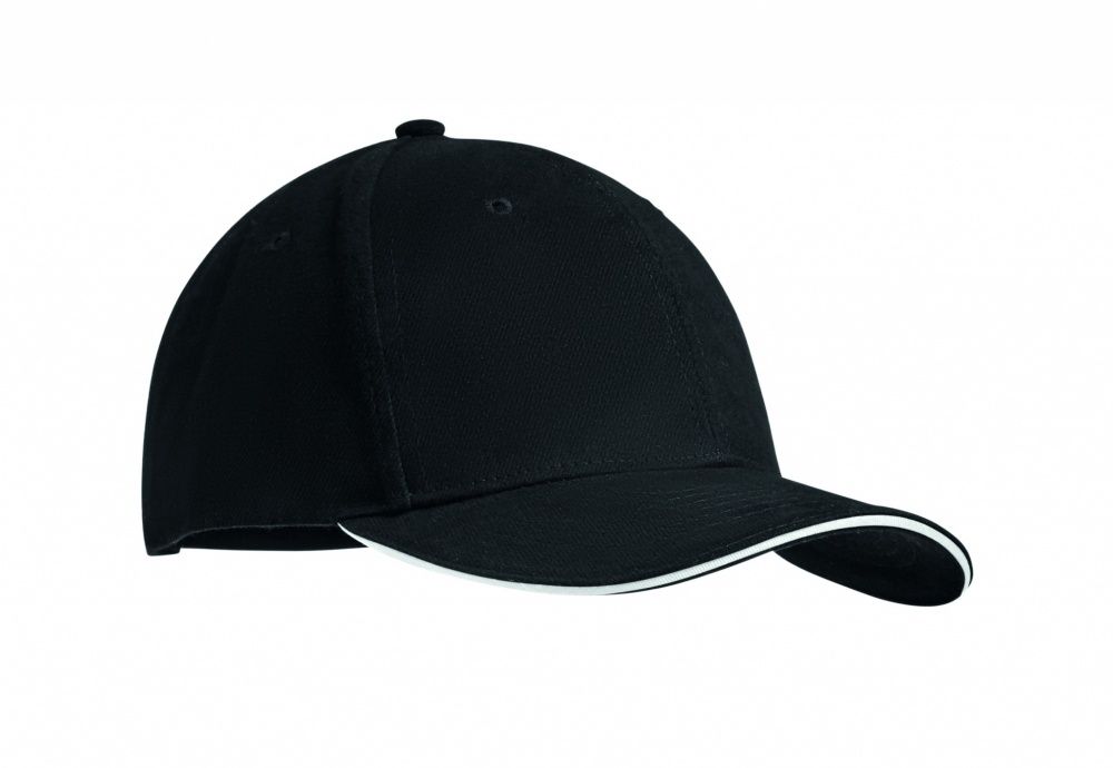 Logo trade promotional product photo of: Brushed heavy cotton 6 panel sa