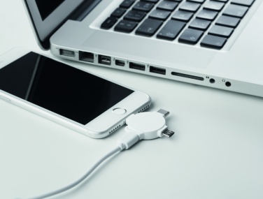 Logotrade corporate gift image of: 3 in 1 cable adapter