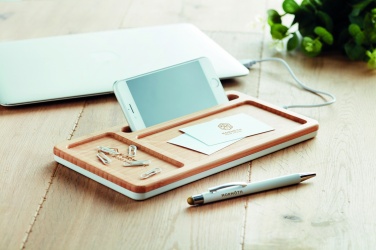 Logo trade promotional items picture of: Wireless charging pad 5W MALABAR