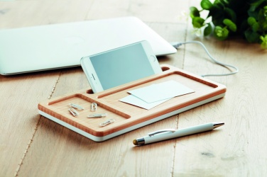 Logo trade corporate gifts image of: Wireless charging pad 5W MALABAR