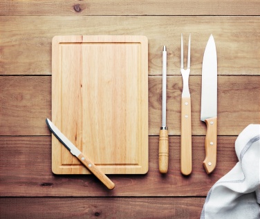 Logo trade promotional products image of: Set of 4 BBQ Grilling accessori