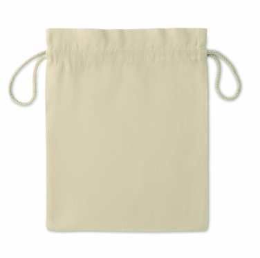 Logo trade promotional item photo of: Medium Cotton draw cord bag