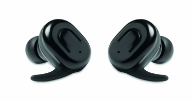 Logo trade promotional gifts picture of: TWS earbuds with charging box