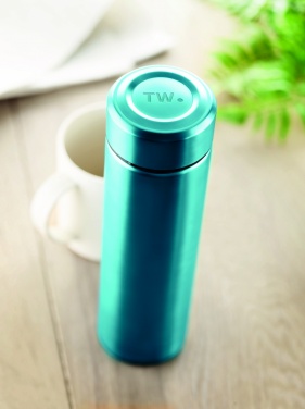 Logo trade advertising products image of: Double wall 425 ml flask