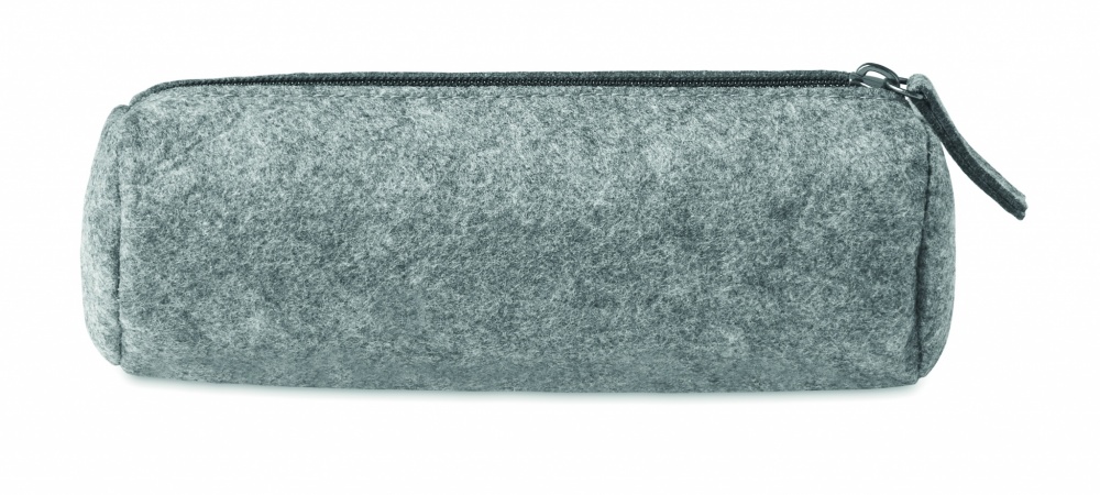 Logotrade promotional giveaway image of: Felt zippered pencil case