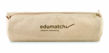 Logo trade promotional gifts image of: Cotton Pencil case  320 gr/m²