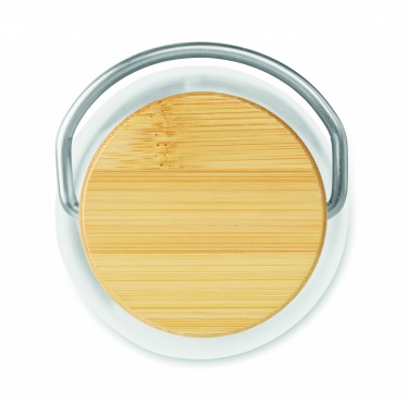 Logotrade promotional item picture of: Tritan 800ml bottle bamboo top