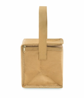 Logo trade advertising product photo of: 6 can woven paper cooler bag