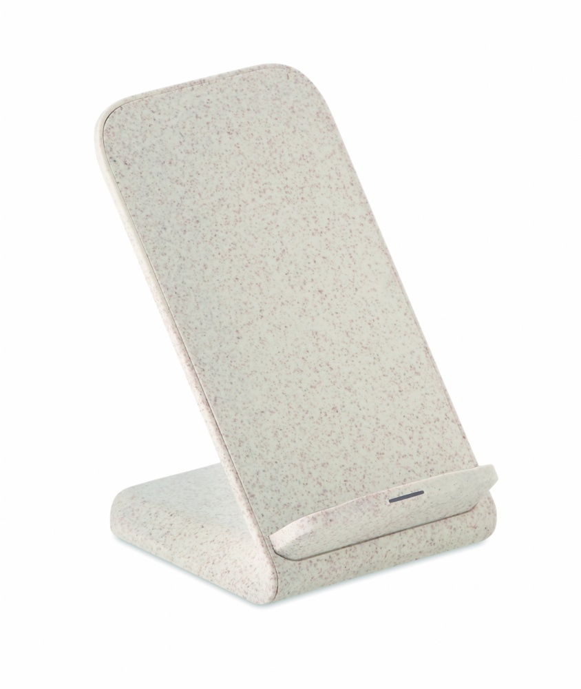 Logotrade business gift image of: Wheat straw/ABS charger std10W