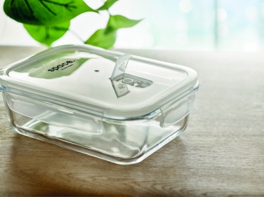 Logo trade advertising products image of: Glass lunchbox & PP lid 900ml