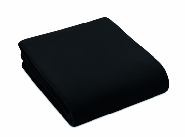 Logo trade promotional giveaways image of: RPET fleece travel blanket