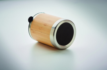 Logo trade promotional merchandise picture of: Tumbler in bamboo cover 250ml