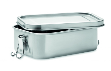 Logo trade advertising products image of: Stainless steel lunchbox 750ml
