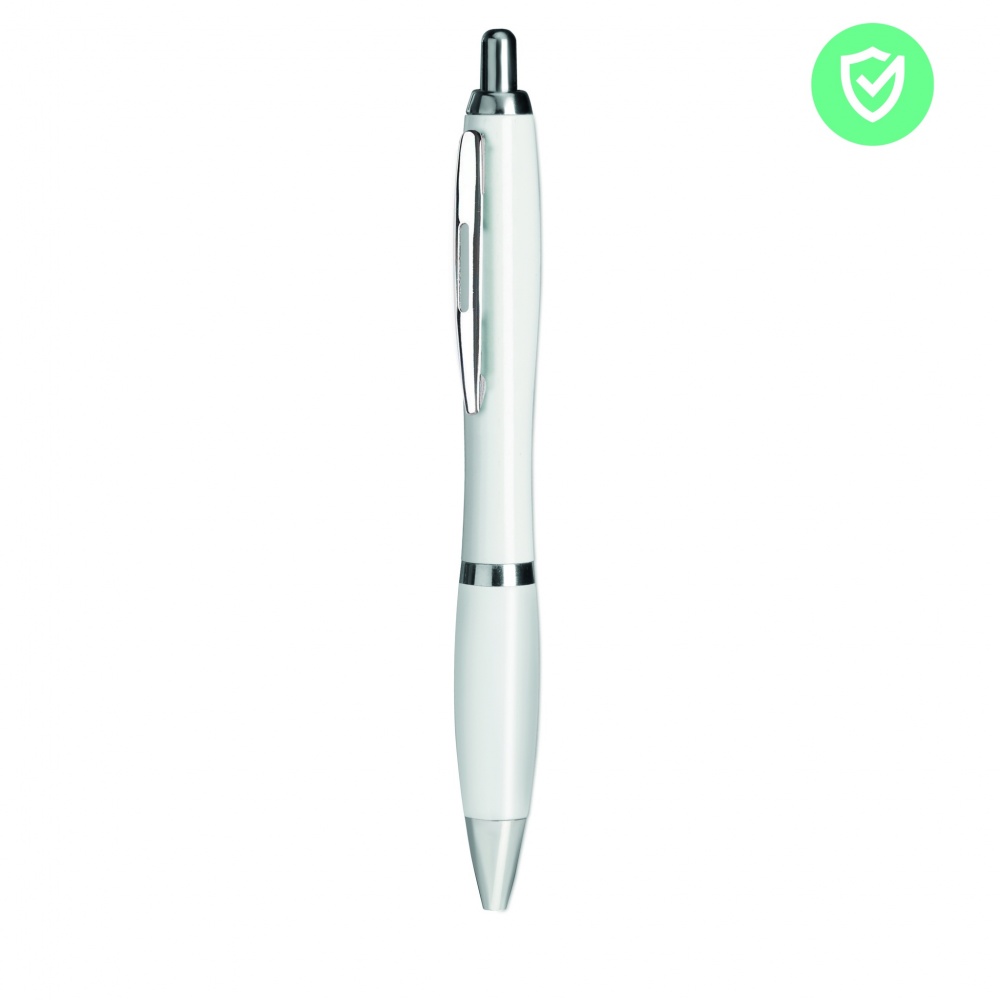 Logo trade promotional products picture of: Pen with antibacterial barrel
