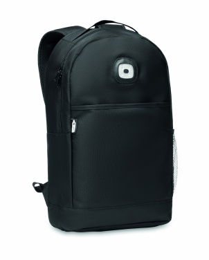 Logotrade promotional merchandise picture of: Backpack in RPET & COB light