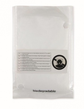 Logo trade advertising products picture of: Biodegradable poncho and bag