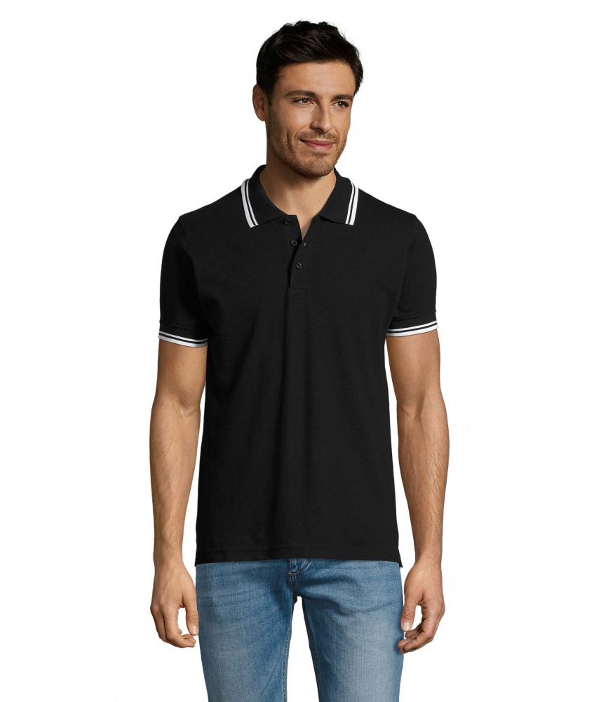 Logotrade advertising product picture of: PASADENA men polo 200g