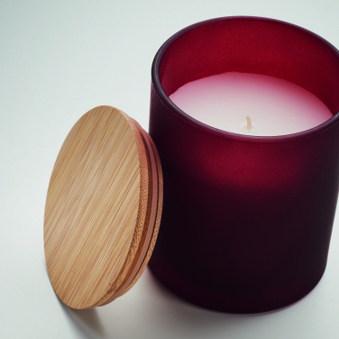 Logo trade promotional product photo of: Plant based wax candle 200 gr