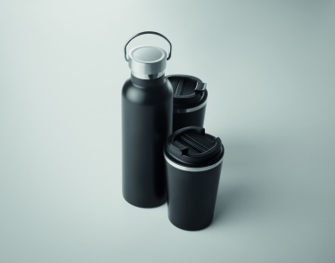 Logo trade promotional merchandise picture of: Stainless steel double wall set