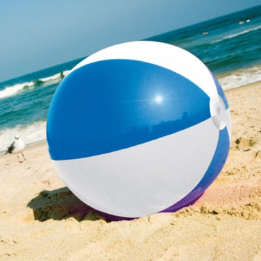 Logotrade promotional gift image of: Bicolour beach ball KEY WEST