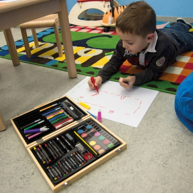 Logotrade advertising products photo of: Big wooden painting set MAXI