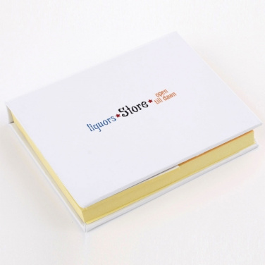 Logo trade business gifts image of: Adhesive notepad PALMA