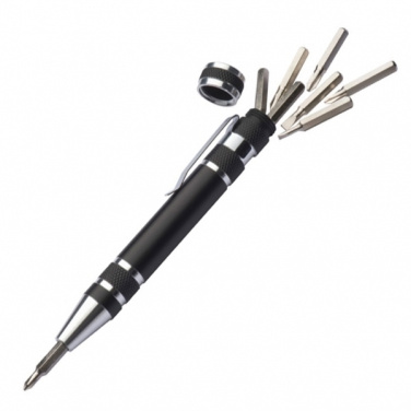 Logo trade promotional giveaways image of: Meta screwdriver set CORLEONE