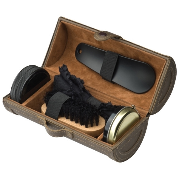 Logo trade promotional item photo of: Shoe polish roll GRENOBLE