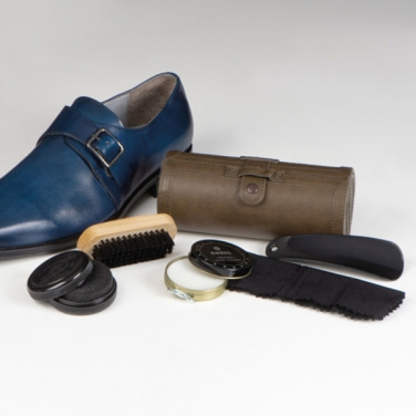Logo trade promotional merchandise picture of: Shoe polish roll GRENOBLE