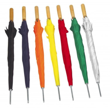 Logo trade promotional items image of: Automatic walking-stick umbrella LE MANS