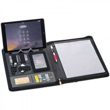 Logotrade promotional product image of: A4 folder with power bank Elda