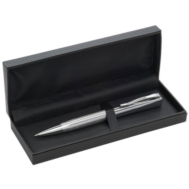 Logo trade corporate gifts image of: Metal ballpen CHESTER