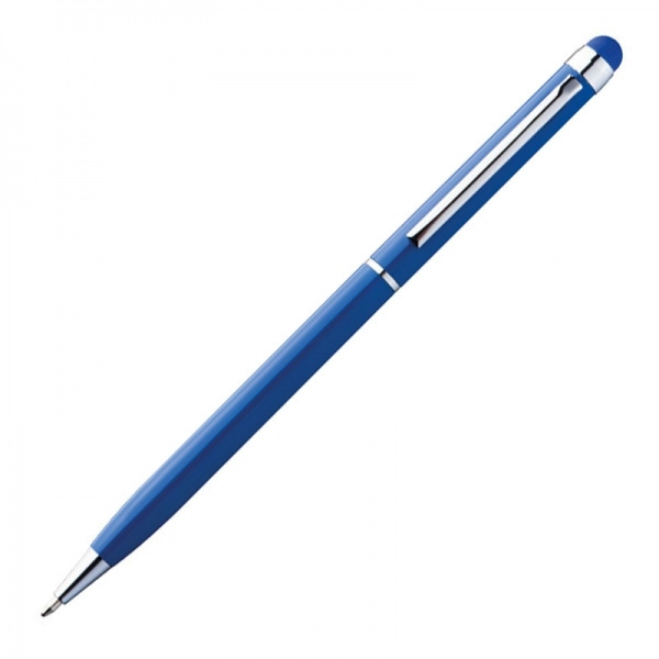 Logo trade advertising products image of: Metal ballpen with touch pen NEW ORLEANS