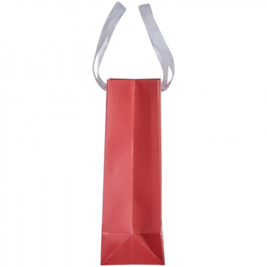 Logo trade promotional merchandise image of: Small Christmas paper bag BASEL