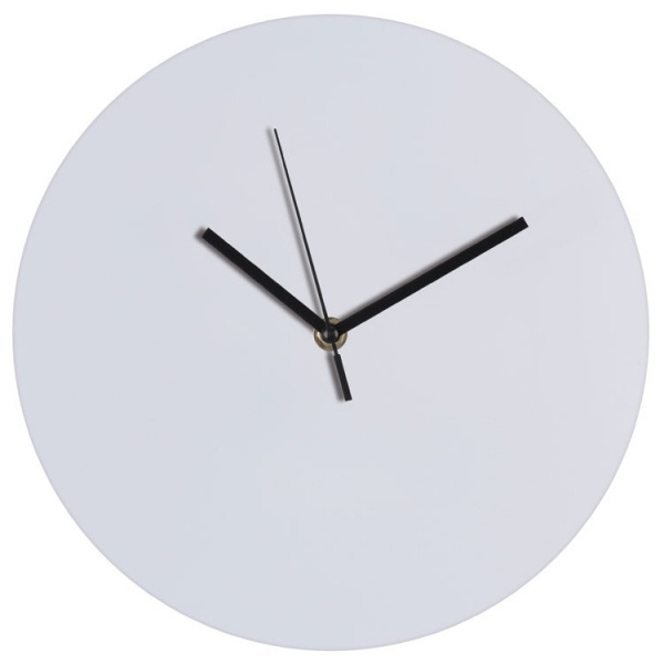 Logo trade advertising products image of: Wall clock with allover clock face VENICE