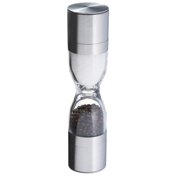 Logo trade promotional gift photo of: Salt and pepper mill 2-in-1 ROME