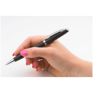 Logo trade advertising products picture of: Metal ballpen PORT ELIZABETH