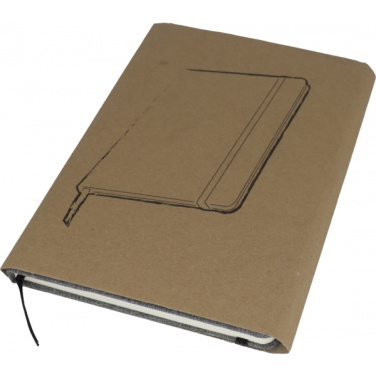 Logotrade promotional gift picture of: Notebook A5 BREMEN