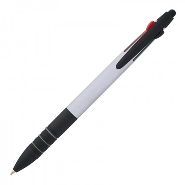 Logotrade promotional giveaway image of: Plastic ballpen 3in1 BOGOTA