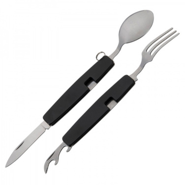Logo trade promotional giveaway photo of: Camping cutlery PAMPLONA