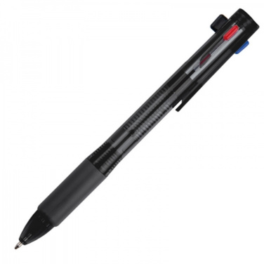 Logotrade promotional product image of: Plastic ballpen 4in1 NEAPEL