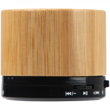 Logo trade promotional gifts image of: Bamboo bluetooth speaker FLEEDWOOD