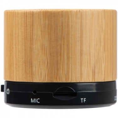 Logotrade promotional giveaway image of: Bamboo bluetooth speaker FLEEDWOOD