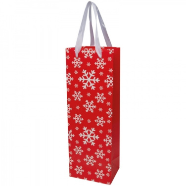 Logotrade promotional giveaways photo of: Wine bag in Christmas design LAPLAND